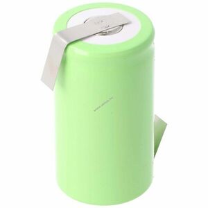 Helyettesítő akku D9000 D (góliát) 9000mAh ipari síktetős Z-formájú forrfülekkel NiMH kép