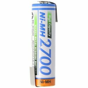 Panasonic BK-3HGAE AA Mignon ceruza akku 1, 2V 2700mAh 1db/csomag Z-formájú forrfüllel NiMH kép