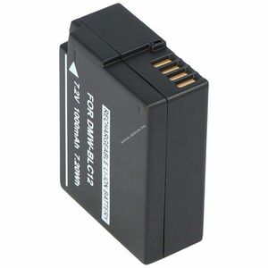 Helyettesítő akku fényképezőgép Panasonic DMW-BLC12 Leica BP-DC12 Typ 116 7, 4V 800-1000mAh Li-Ion kép
