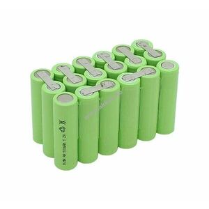 Helyettesítő akku kapunyitó ATS Automatik-Tür-Systeme 80100102 21, 6V 1100mAh NiMH kép