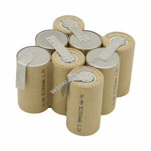 Helyettesítő akku szerszámgép Metabo 72252045000 9, 6V 3000mAh NiMH kép