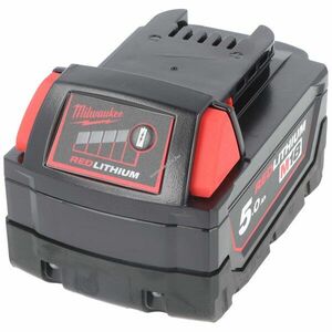 Eredeti Milwaukee M18B5 18V 5, 0Ah szerszámgép akku Li-ion kép