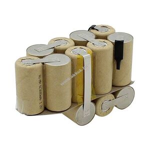 Helyettesítő akku szerszámgépekhez 14, 4V 1500mAh Zapak ZP22 NiMH kép