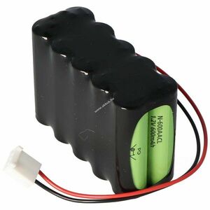 Akkumed orvostechnikai akku 12V 600mAh Fresenius Argus 400 NiCd kép