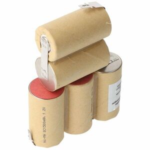 Helyettesítő akku Kirby porszívó 6, 0V 1500mAh 1db/csomag NiMH kép