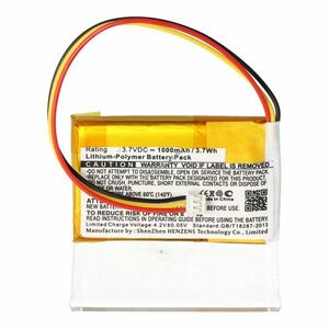 Helyettesítő akku Logitech G900 533-000130 pda és mp3 3, 7V 1000mAh Li-Poly kép