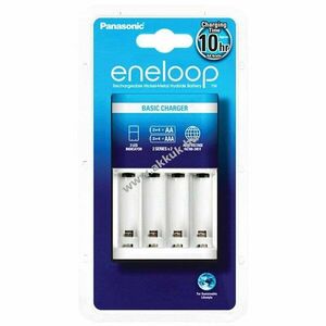 Panasonic eneloop töltő BQ-CC51 100-240V AA/AAA 2/4 cellás NiMH kép