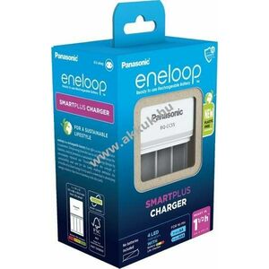 Eneloop Smartplus univerzális AA/AAA töltő akkuk nélkül 4 hely NiMH kép