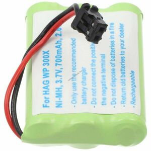 Helyettesítő akku Hagenuk WP 300X BT-589 3 cellás 45, 1x32, 2x11, 0mm DECT telefon kép