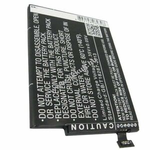 Helyettesítő akku Nokia Lumia 1320 BV-4BWA 3, 8V 3500mAh mobiltelefon Li-Polymer kép