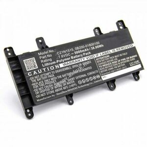 Helyettesítő akku laptop ASUS X756 X756U C21-N1515 7, 6V 5000mAh 39Wh Li-Polymer kép