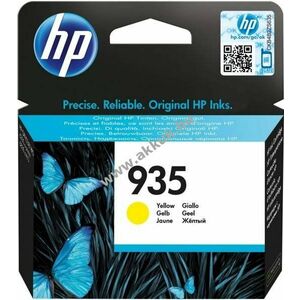 Eredeti HP tintapatron NR.935/C2P22AE 4.5ml sárga nyomtató kép