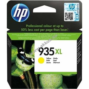 Eredeti HP tintapatron NR.935XL/C2P26AE sárga nyomtató kép