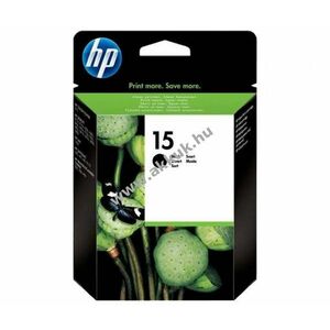 Eredeti HP tintapatron NR.15/C6615DE 25ml fekete nyomtató kép