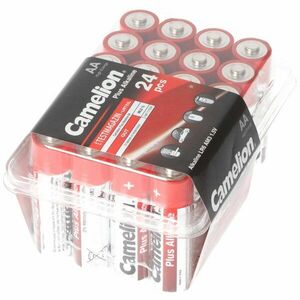 Camelion Plus AA hagyományos alkáli elem 24db/csomag praktikus tárolódobozban kép