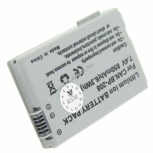 Helyettesítő akku Canon DC201 videokamera 7, 4V 850mAh Li-Ion kép