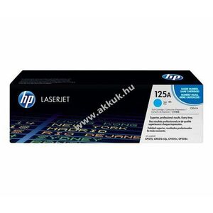 Eredeti HP CB541A lézertoner cián 1400 oldal nyomtató kép