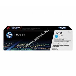 Eredeti HP CE321A cián lézertoner 1300 oldal nyomtató kép