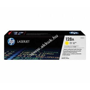 Eredeti HP CE322A lézertoner sárga 1300 oldal nyomtató kép