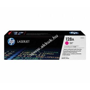 Eredeti HP lézertoner CE323A magenta 1300 oldal nyomtató kép