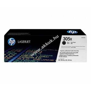 Eredeti HP lézertoner CE410X fekete 4000 oldal nyomtató kép