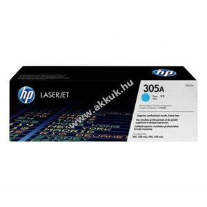 Eredeti HP CE411A cián lézertoner 2600 oldal nyomtató kép