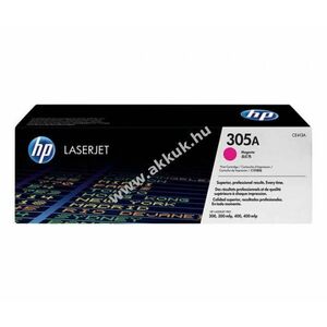 Eredeti HP lézertoner CE413A magenta 2600 oldal nyomtató kép