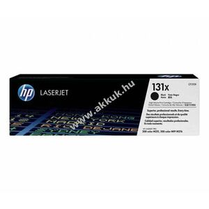 Eredeti HP lézertoner CF210X fekete 2400 oldal nyomtató kép