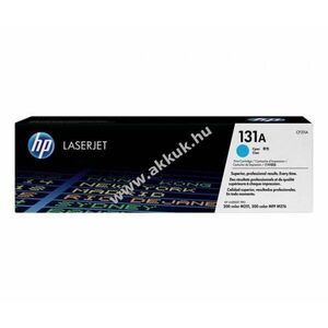 Eredeti HP lézertoner CF211A cián 1800 oldal nyomtató kép