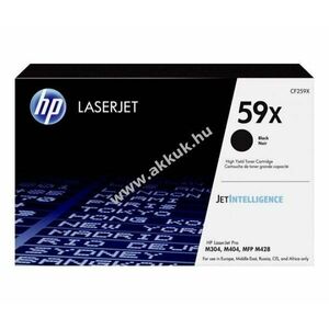 Eredeti HP CF259X lézertoner fekete 10000 oldal nyomtató kép