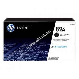 Eredeti HP nyomtató lézertoner CF289A fekete 5000 oldal kép