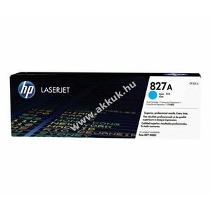 Eredeti HP lézertoner CF301A cián 32000 oldal nyomtató kép