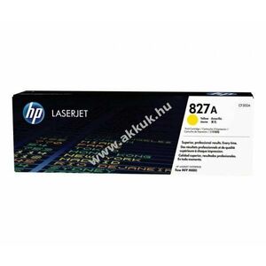 Eredeti HP lézertoner CF302A sárga 32.000 oldal nyomtató kép