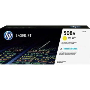 Eredeti HP lézertoner CF362A sárga 5000 oldal nyomtató kép