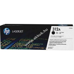 Eredeti HP lézertoner CF380A fekete 2400 oldal nyomtató kép
