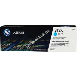 Eredeti HP lézertoner CF381A cyan 2700 oldal nyomtató kép