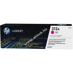 Eredeti HP lézertoner CF383A magenta 2700 oldal nyomtató kép