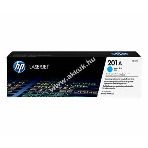 Eredeti HP lézertoner CF401A cián 1400 oldal nyomtató kép