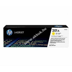 Eredeti HP CF402A lézertoner sárga 1400 oldal nyomtató kép