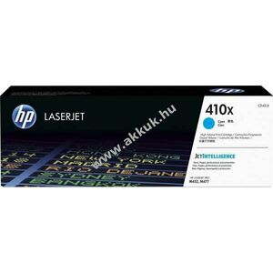 Eredeti HP lézertoner CF411X cián 5000 oldal nyomtató kép
