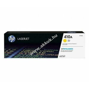 Eredeti HP lézertoner CF412A sárga 2300 oldal nyomtató kép
