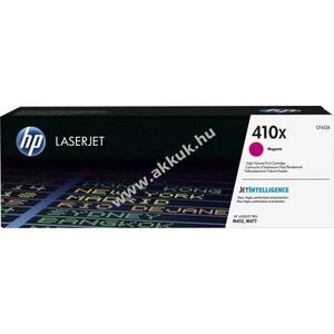 Eredeti HP lézertoner CF413X magenta 5000 oldal nyomtató kép
