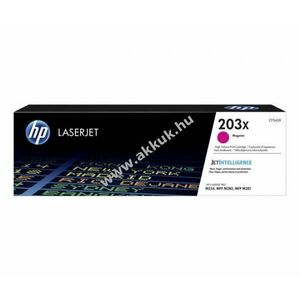 Eredeti HP lézertoner CF543X magenta 2500 oldal nyomtató kép