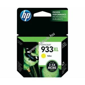 Eredeti HP tintapatron NR.933XL/CN056AE sárga nyomtató kép