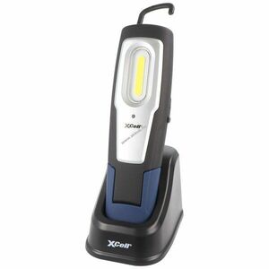 Superfényes LED munkalámpa 2 fényerővel és töltőállomással Li-ion kép
