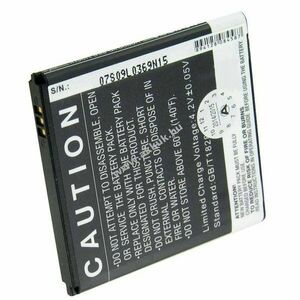 Helyettesítő akku Mobistel Cynus F4 BTY26183 mobiltelefon kép