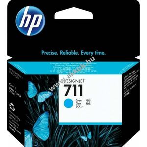 Eredeti HP nyomtató tintapatron NR.711/CZ130A cián kép