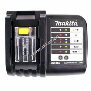 Eredeti Makita DC18 SD akkutöltő 7, 2V-18V NiMH és Li-Ion kép