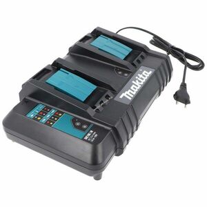 Makita DC18SH dupla gyorstöltő 14, 4V/18, 0V 1-2 akku Li-Ion kép