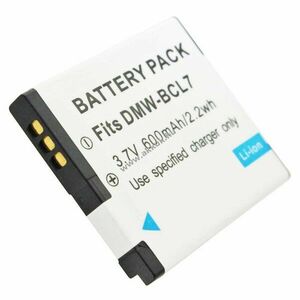 Helyettesítő akku Panasonic DMW-BCL7E DMW-BCL7 DMW BCL7 fényképezőgép kép
